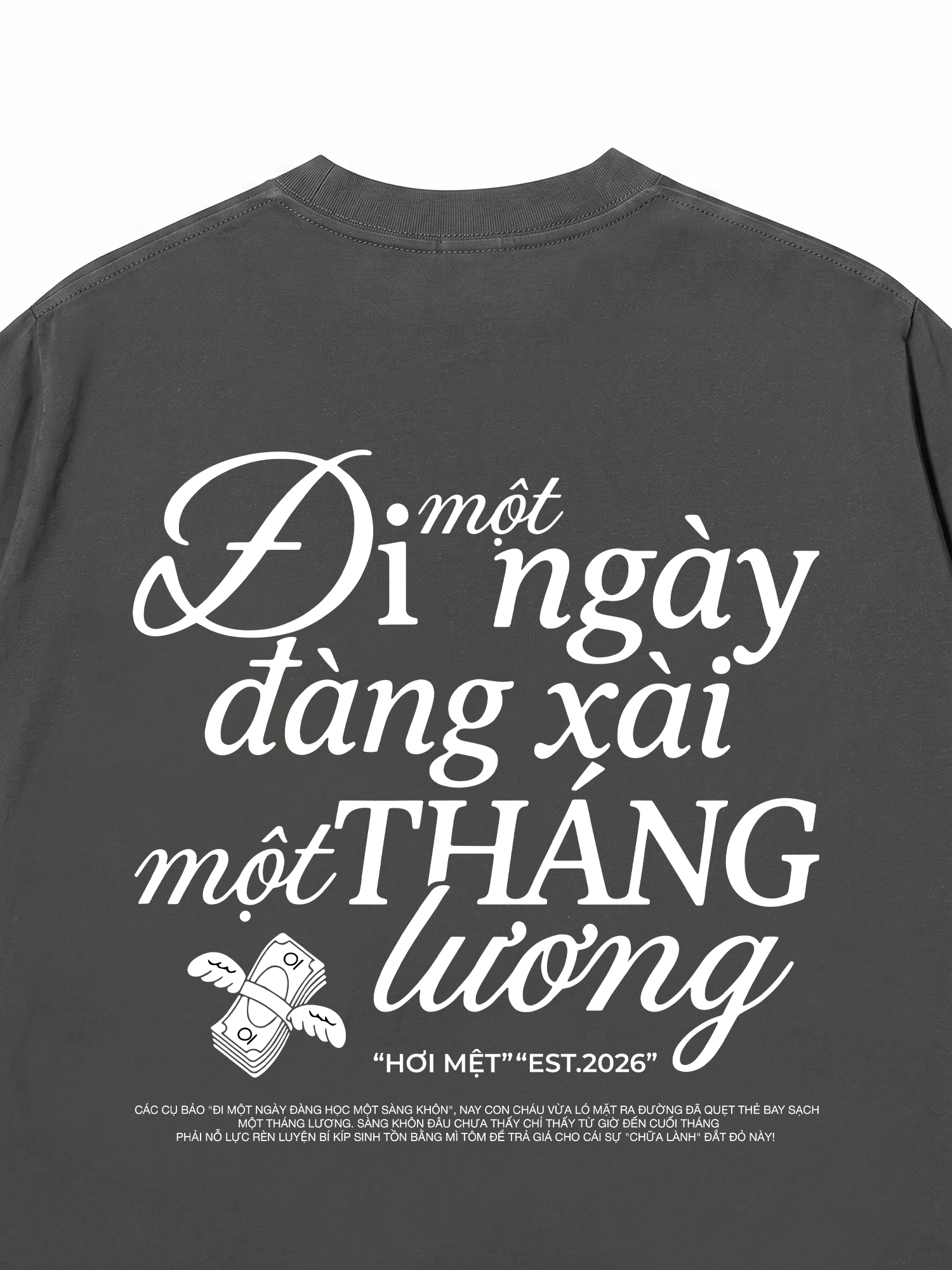 Áo Thun Relaxed Fit Đi 1 Ngày Đàng Xài 1 Tháng Lương