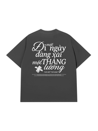 Áo Thun Relaxed Fit Đi 1 Ngày Đàng Xài 1 Tháng Lương