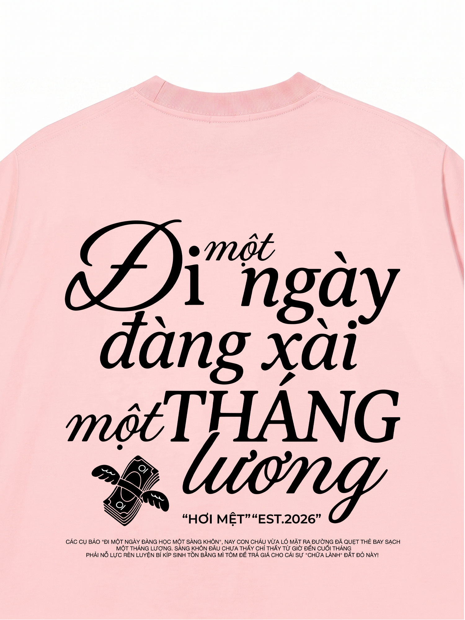 Áo Thun Relaxed Fit Đi 1 Ngày Đàng Xài 1 Tháng Lương