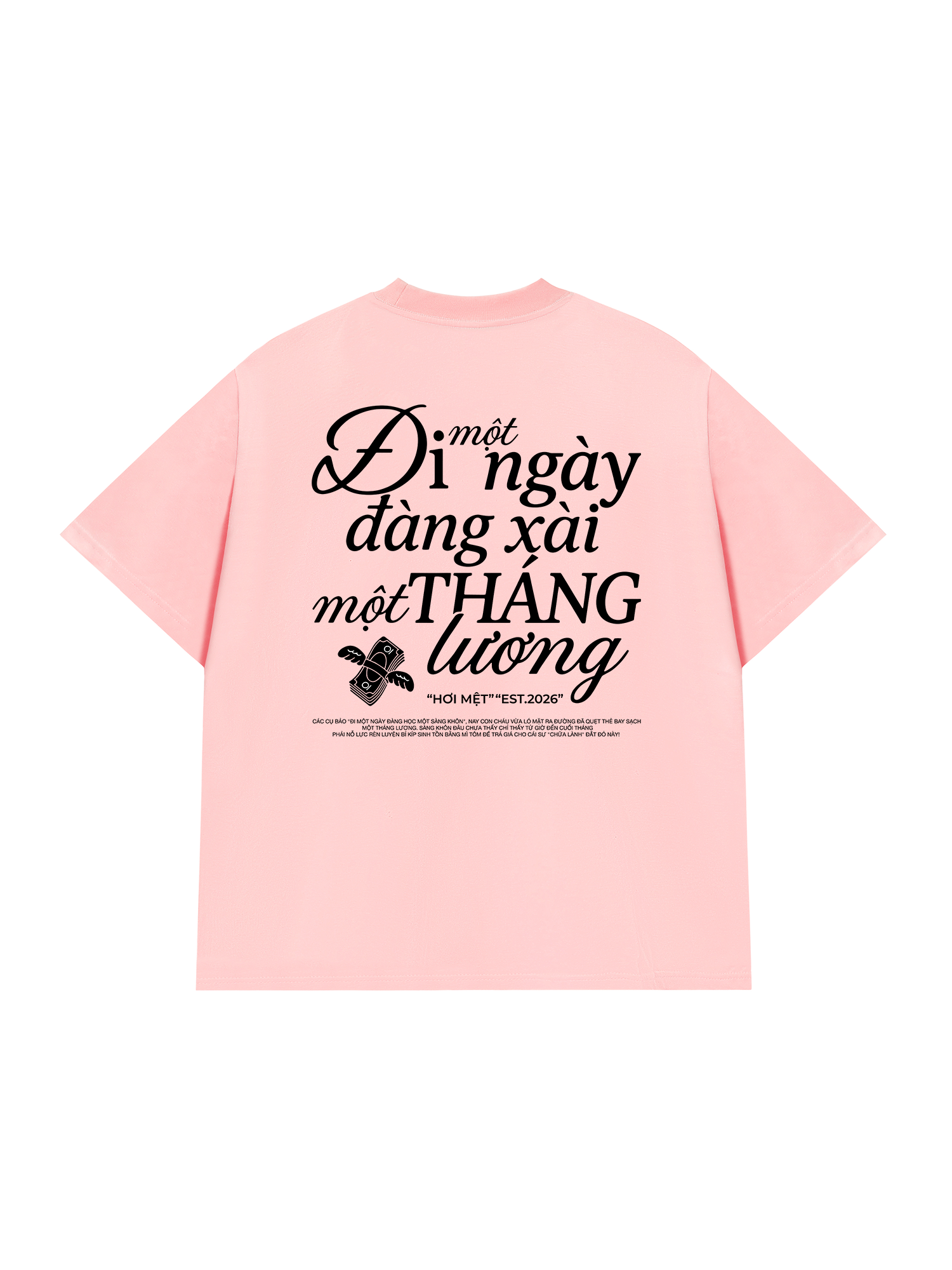 Áo Thun Relaxed Fit Đi 1 Ngày Đàng Xài 1 Tháng Lương