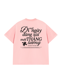 Áo Thun Relaxed Fit Đi 1 Ngày Đàng Xài 1 Tháng Lương