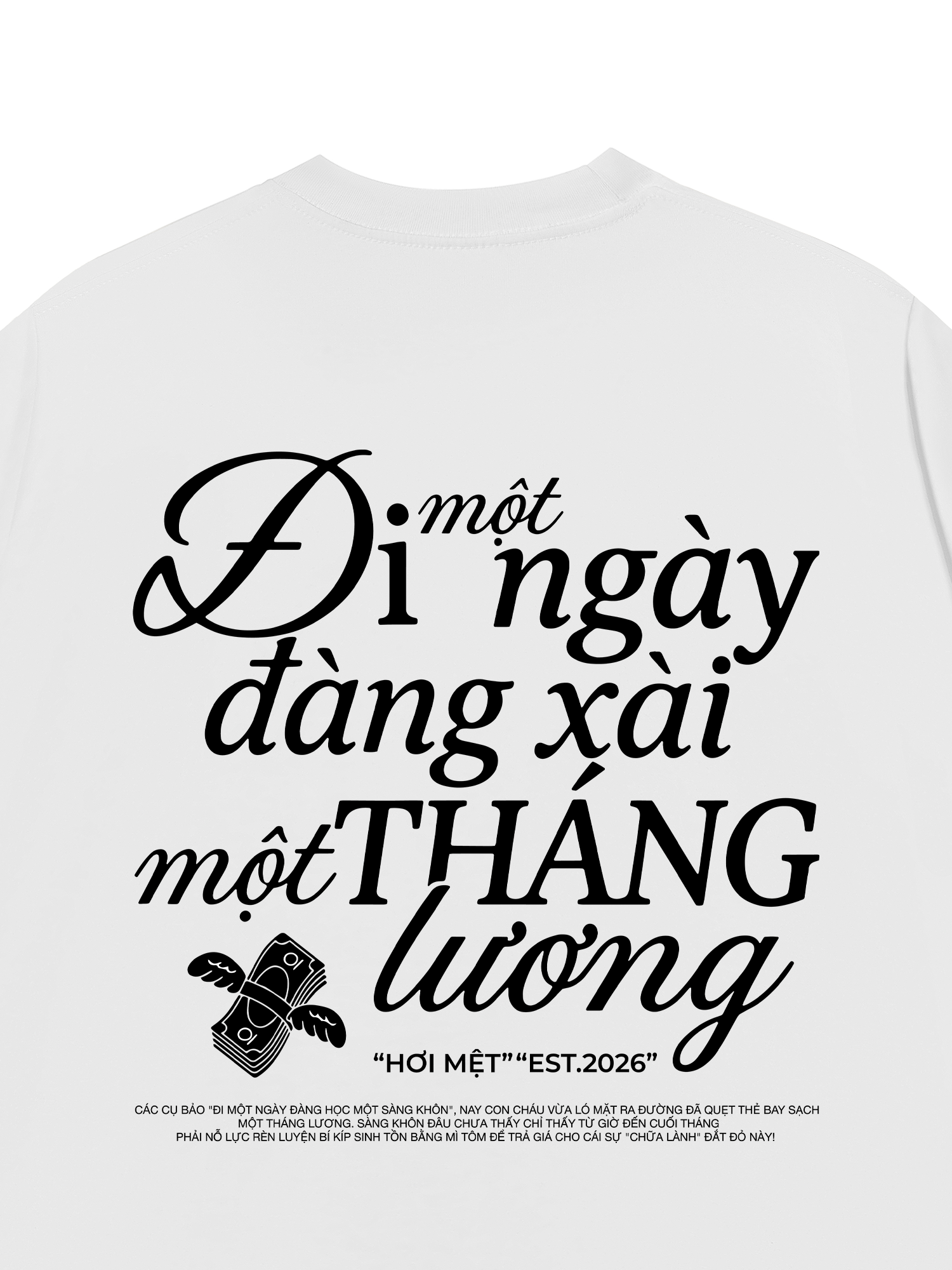 Áo Thun Relaxed Fit Đi 1 Ngày Đàng Xài 1 Tháng Lương