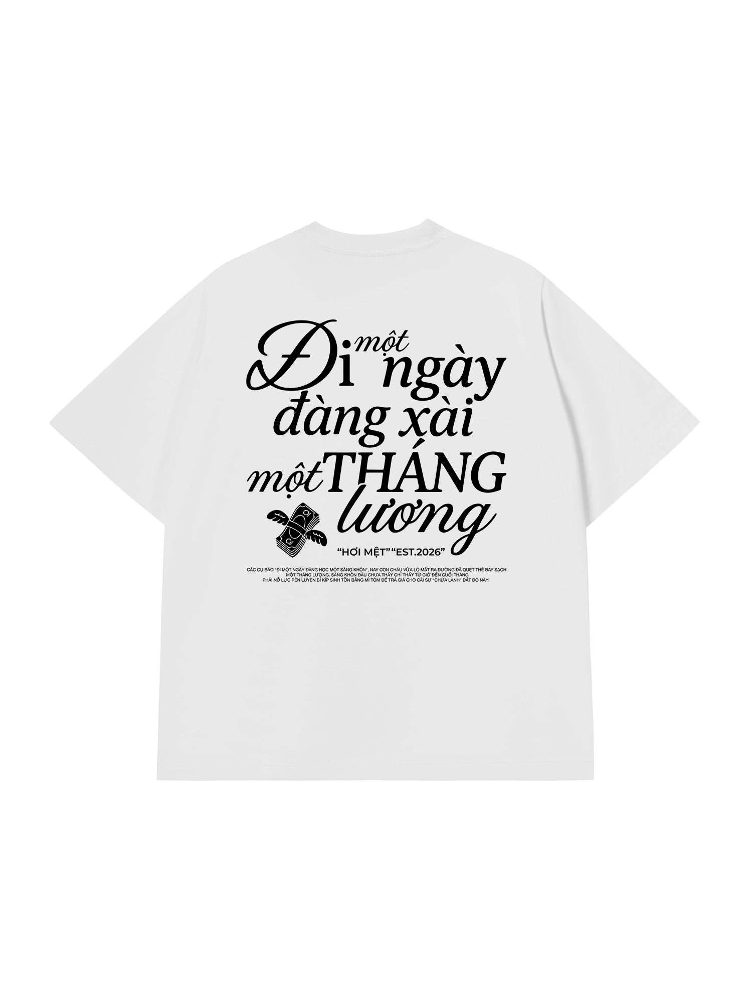Áo Thun Relaxed Fit Đi 1 Ngày Đàng Xài 1 Tháng Lương