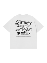 Áo Thun Relaxed Fit Đi 1 Ngày Đàng Xài 1 Tháng Lương