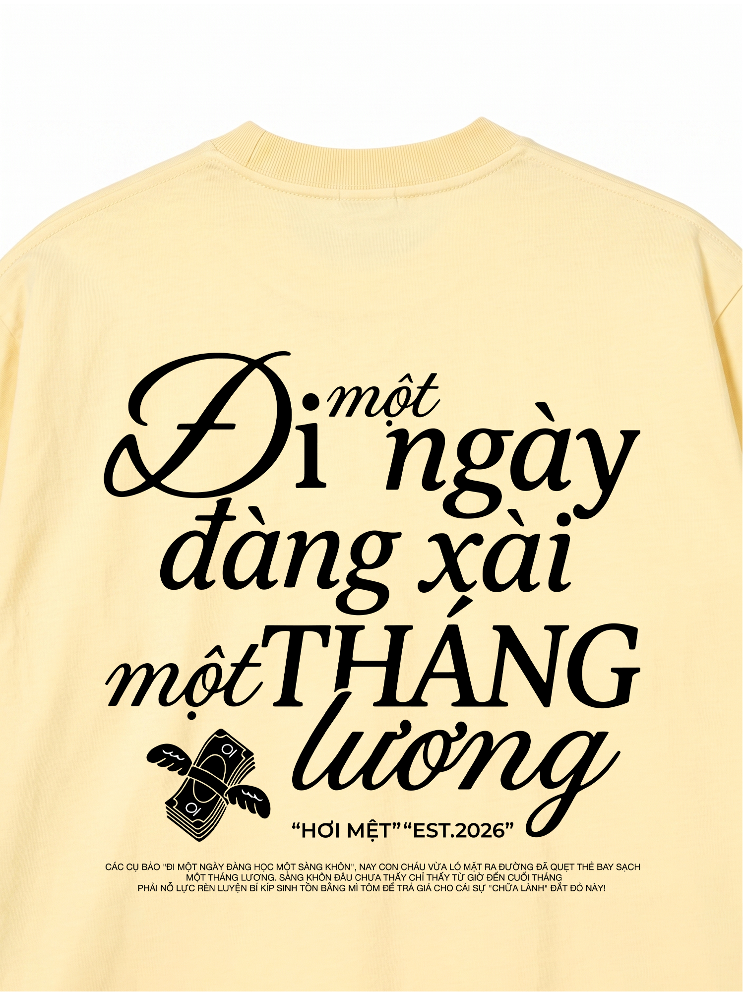 Áo Thun Relaxed Fit Đi 1 Ngày Đàng Xài 1 Tháng Lương