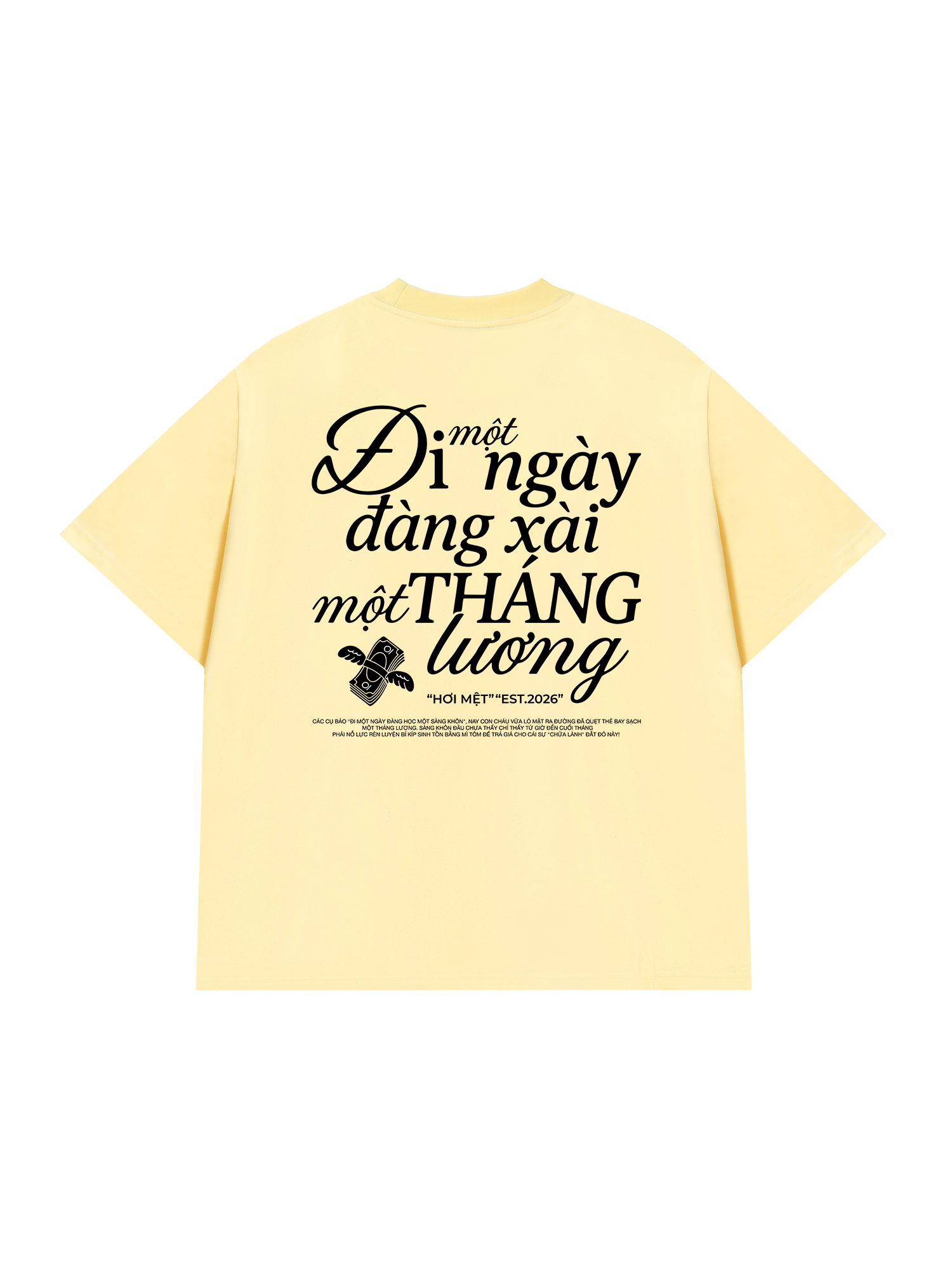 Áo Thun Relaxed Fit Đi 1 Ngày Đàng Xài 1 Tháng Lương