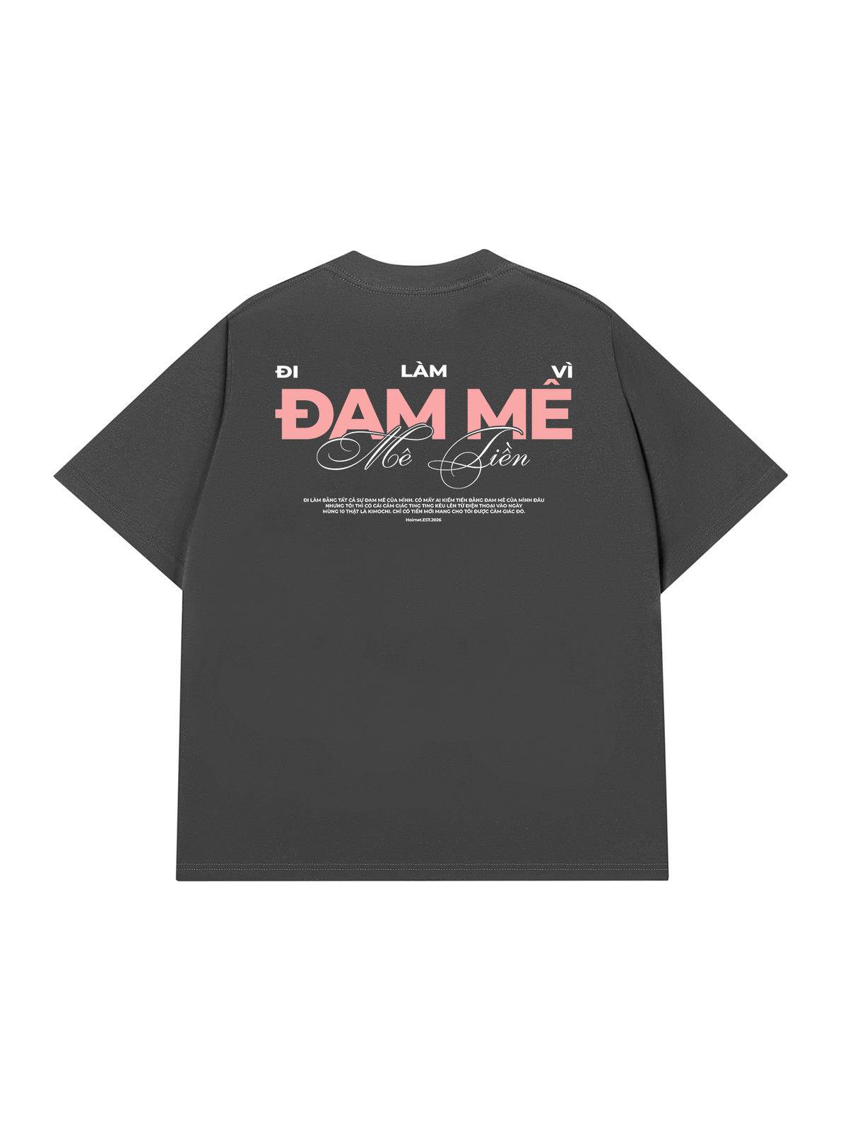Áo Thun Relaxed Fit Đi Làm Vì Đam Mê