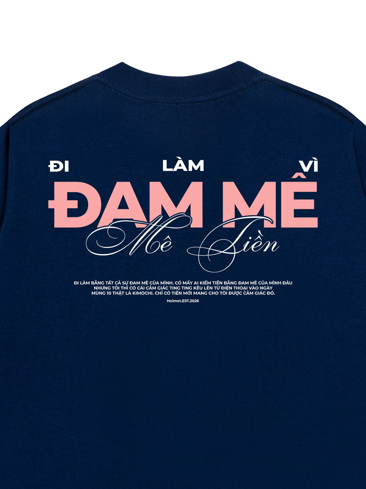 Áo Thun Relaxed Fit Đi Làm Vì Đam Mê