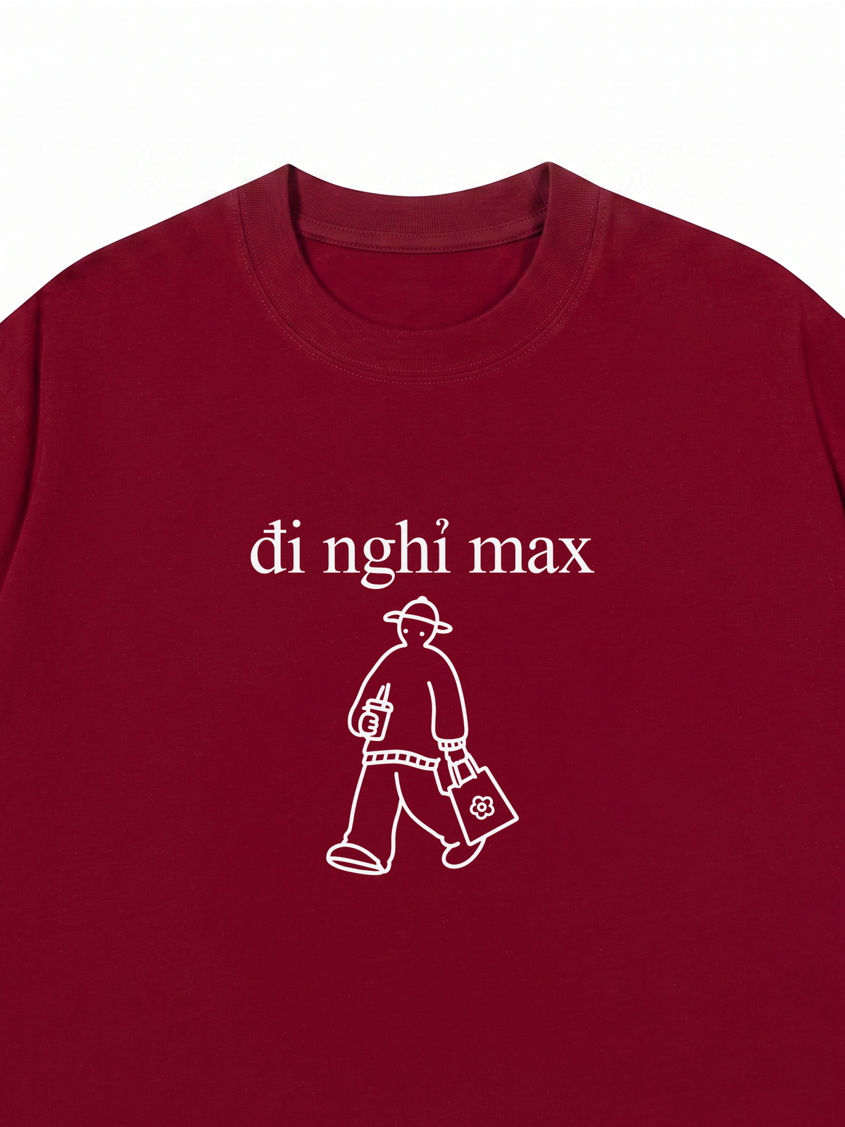 Áo Thun Relaxed Fit Đi Nghỉ Max