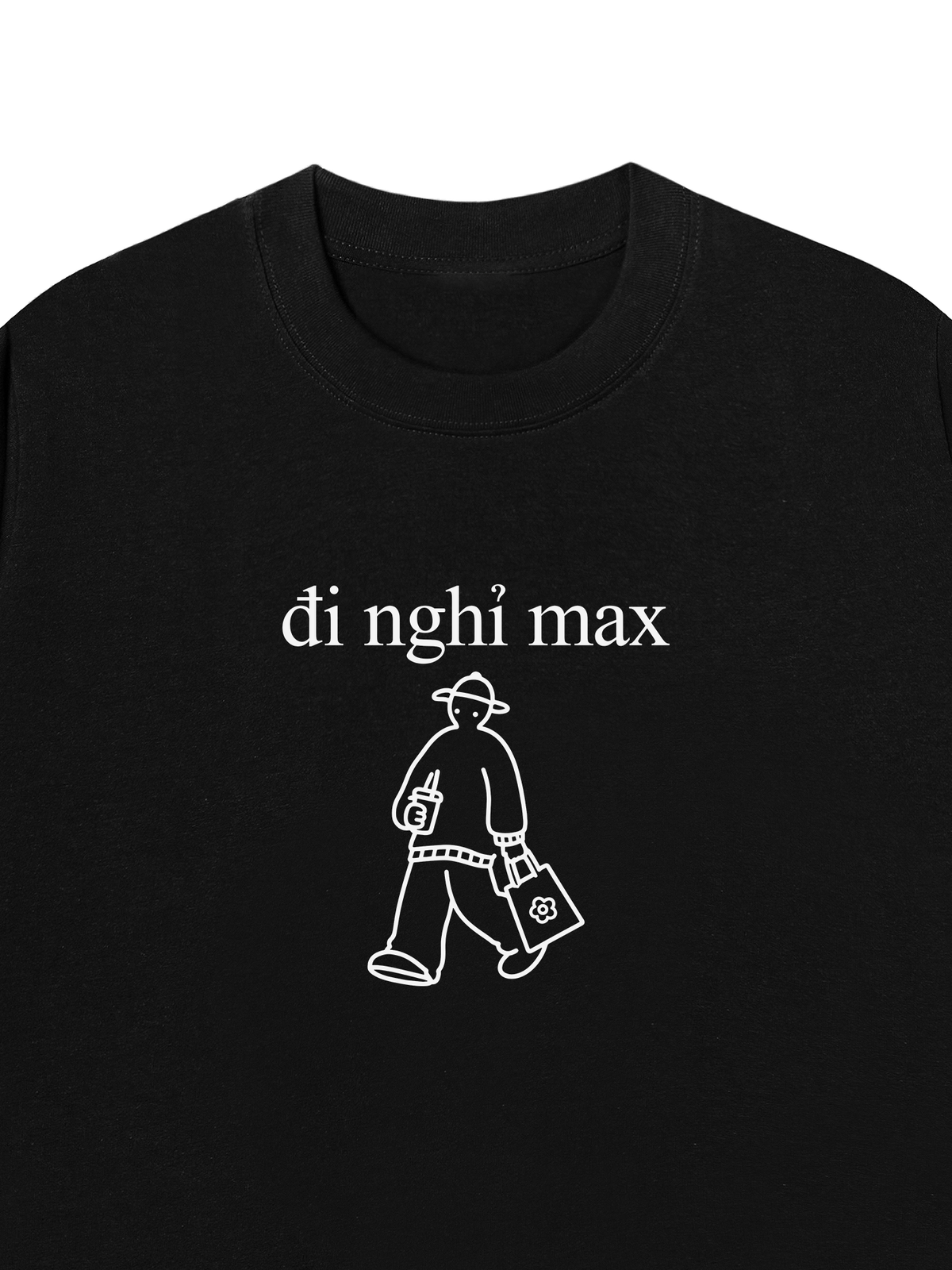 Áo Thun Relaxed Fit Đi Nghỉ Max