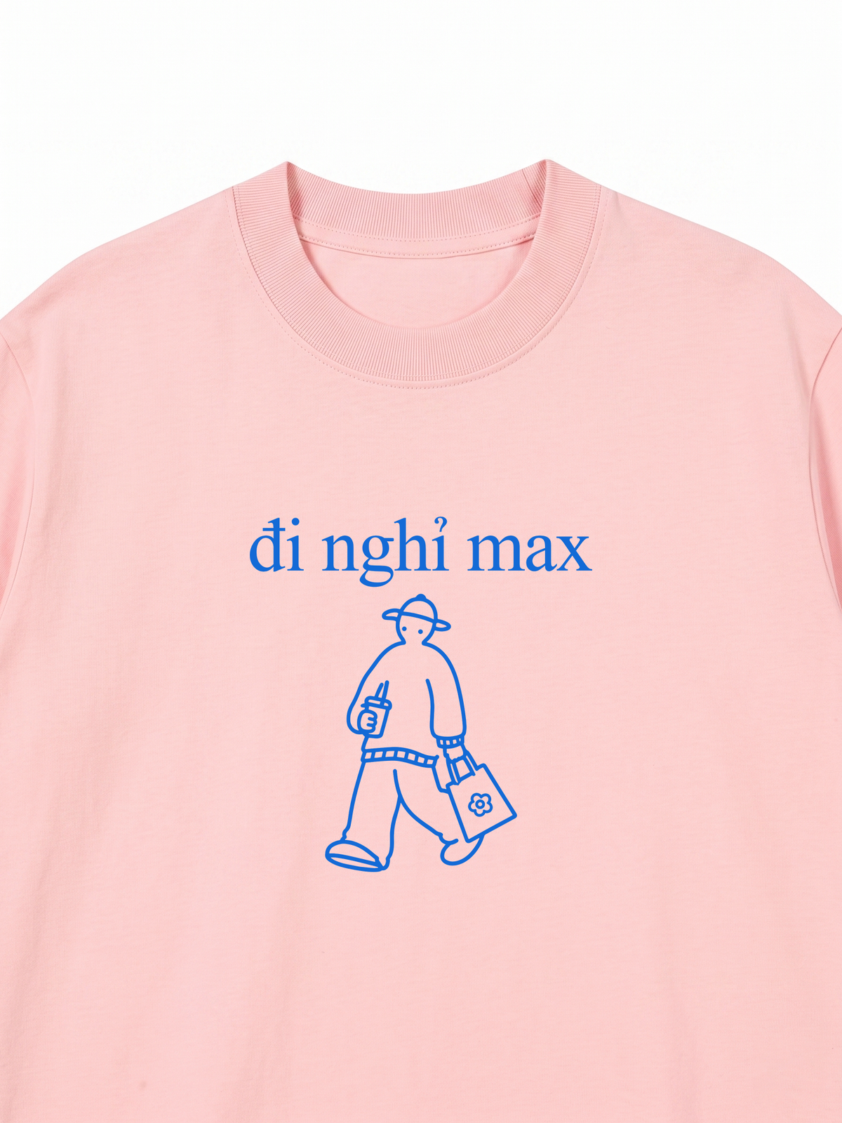Áo Thun Relaxed Fit Đi Nghỉ Max