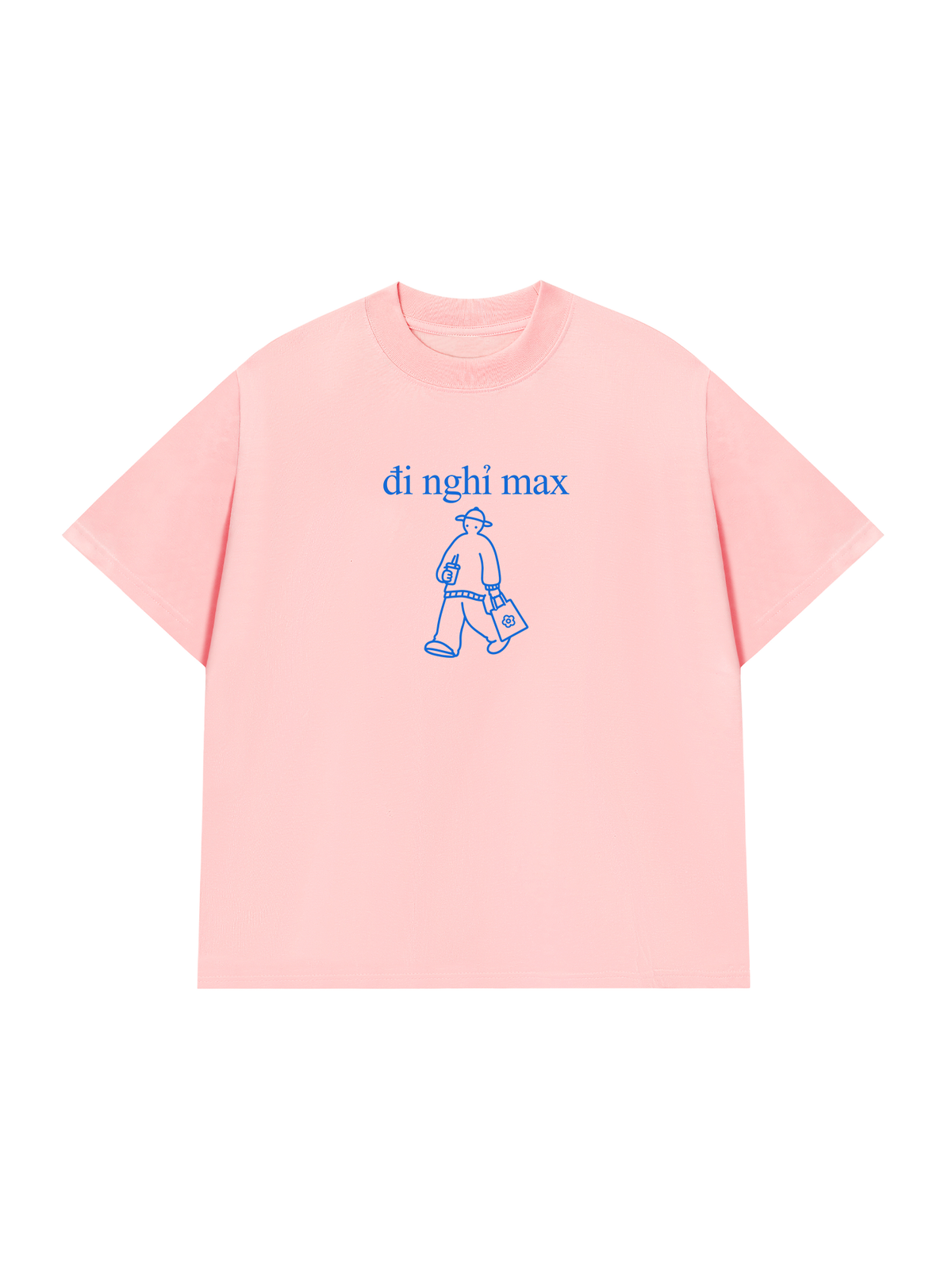 Áo Thun Relaxed Fit Đi Nghỉ Max