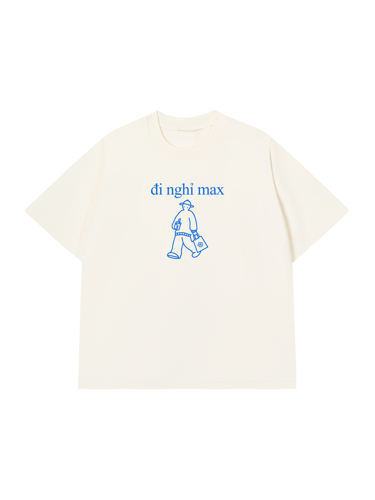 Áo Thun Relaxed Fit Đi Nghỉ Max