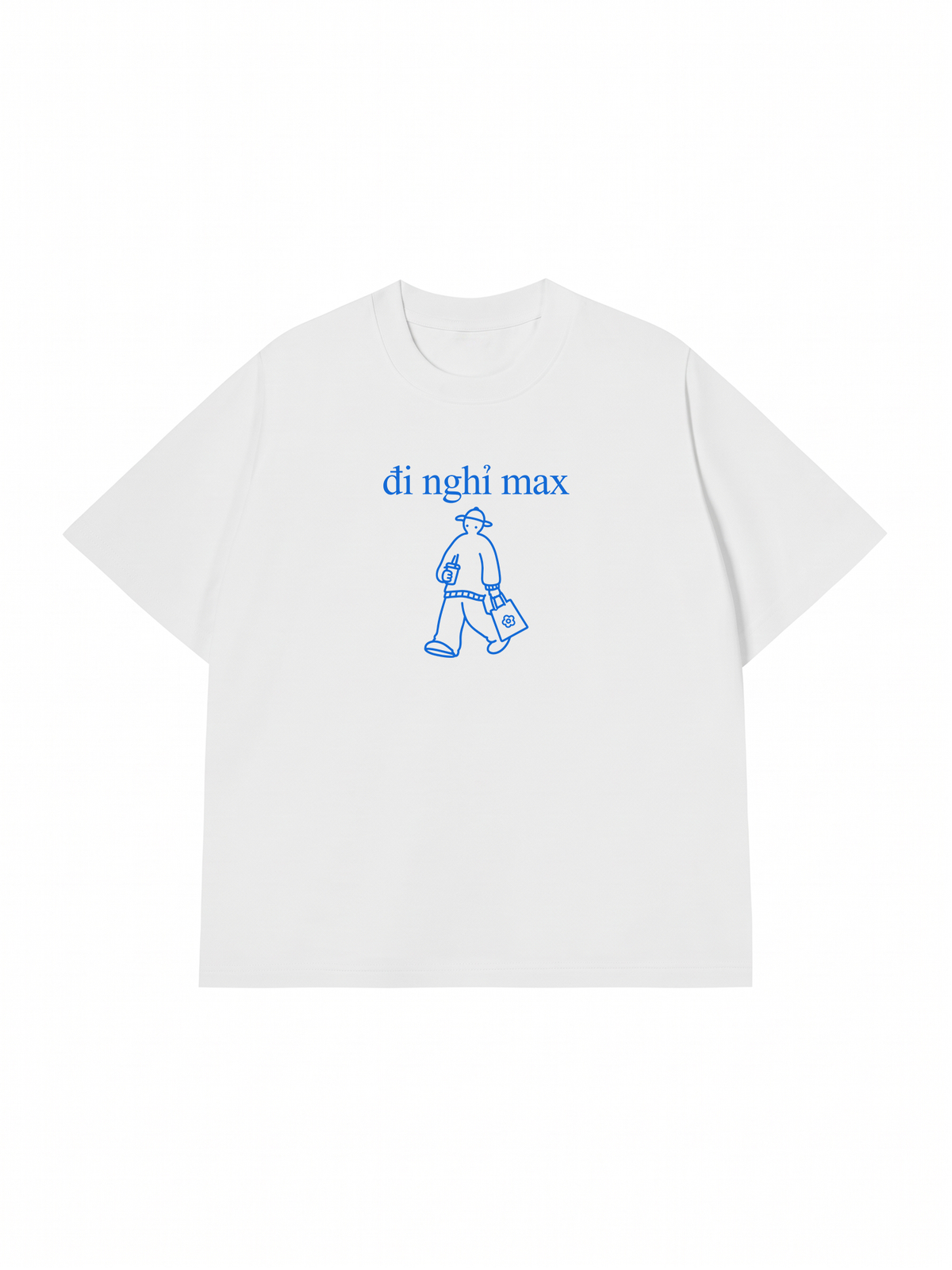 Áo Thun Relaxed Fit Đi Nghỉ Max