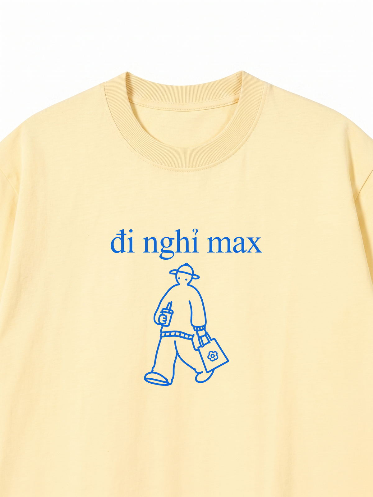 Áo Thun Relaxed Fit Đi Nghỉ Max