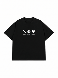 Áo Thun Relaxed Fit Eat Play Love