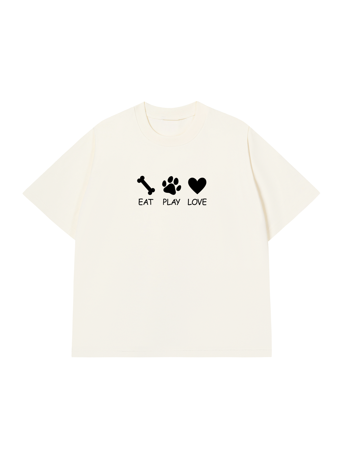 Áo Thun Relaxed Fit Eat Play Love