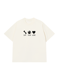 Áo Thun Relaxed Fit Eat Play Love