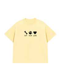 Áo Thun Relaxed Fit Eat Play Love