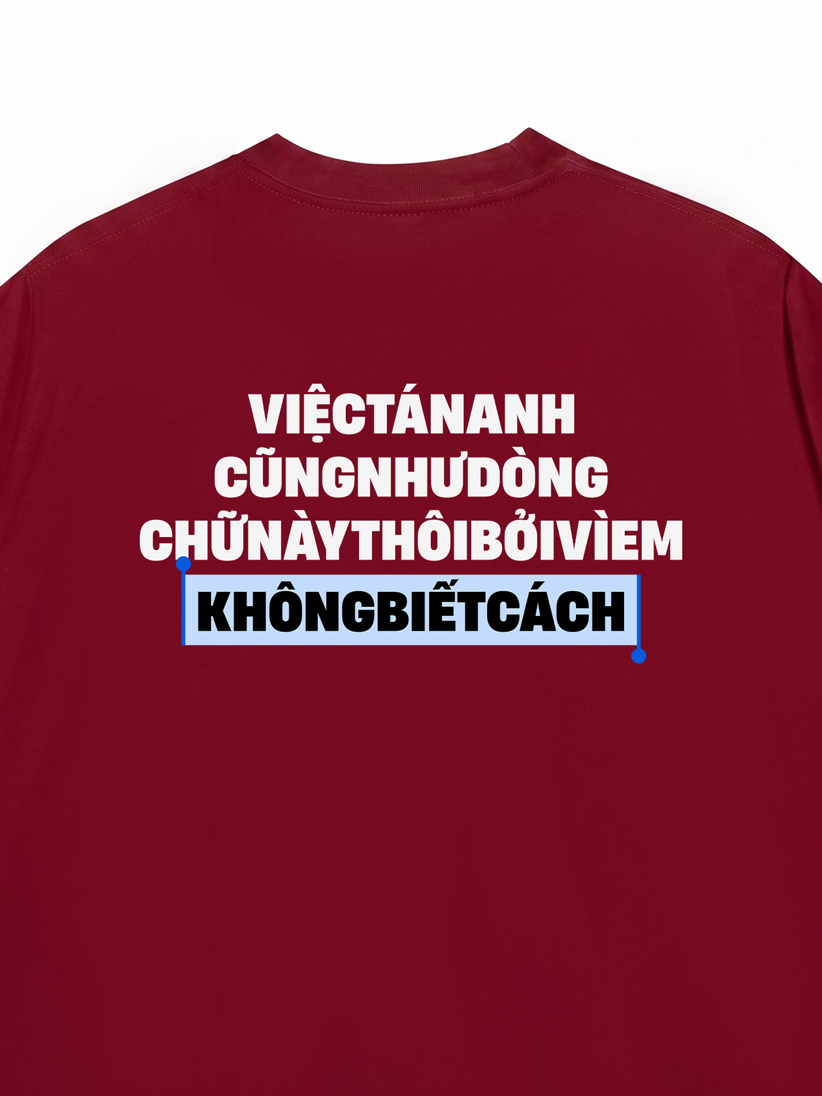 Áo Thun Relaxed Fit Em Không Biết Cách
