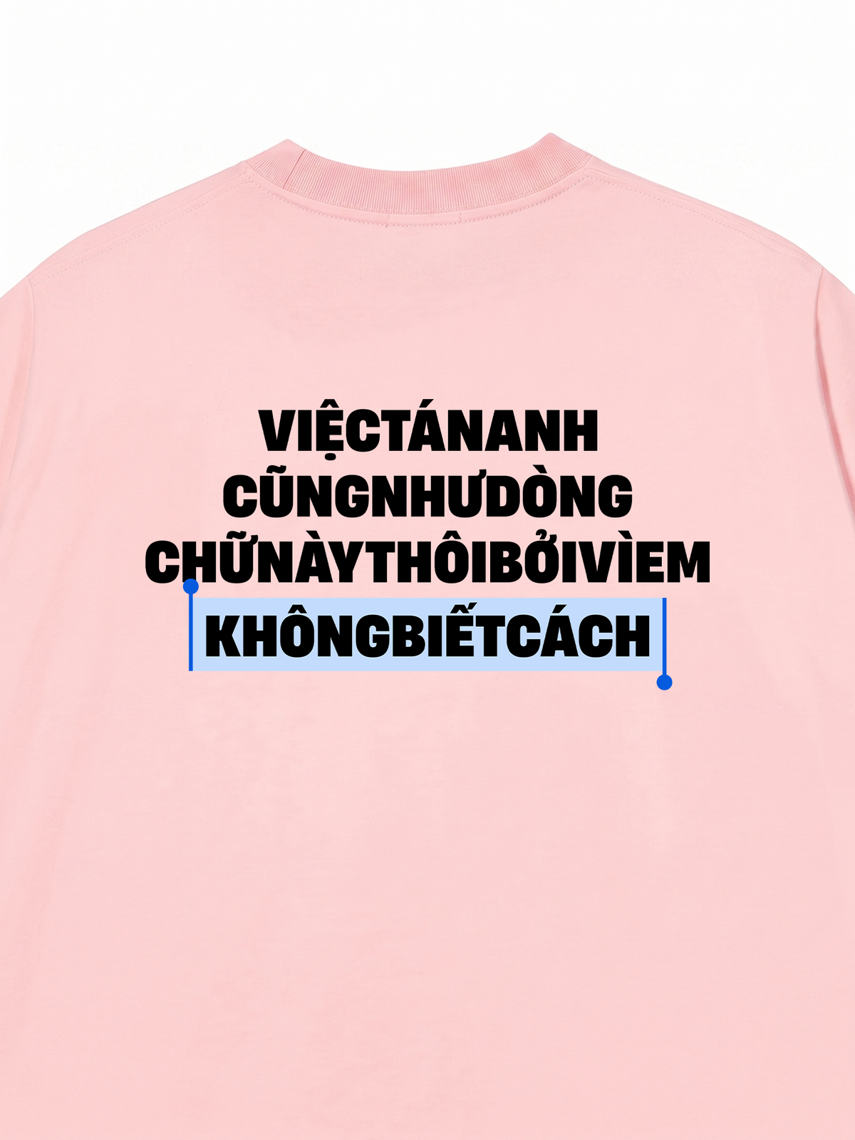 Áo Thun Relaxed Fit Em Không Biết Cách