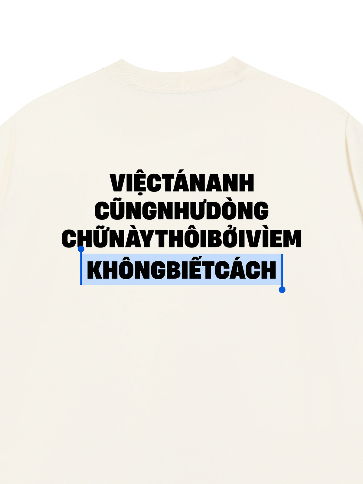 Áo Thun Relaxed Fit Em Không Biết Cách