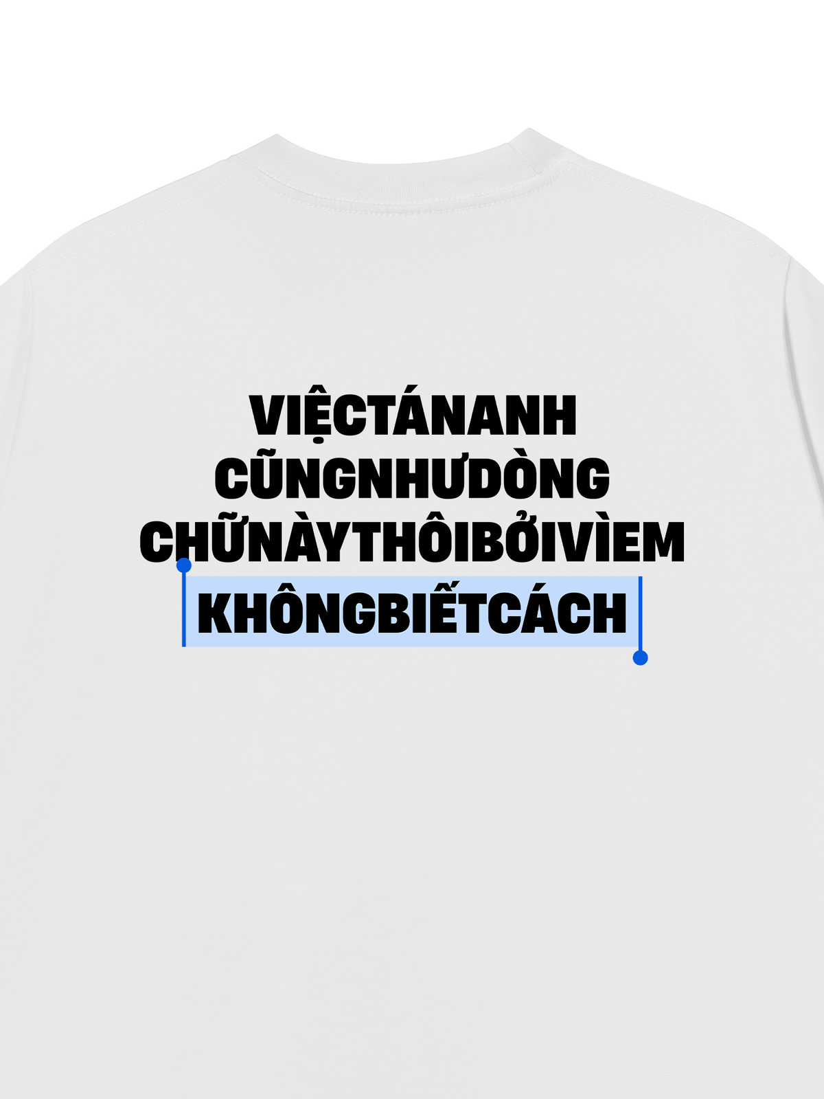 Áo Thun Relaxed Fit Em Không Biết Cách