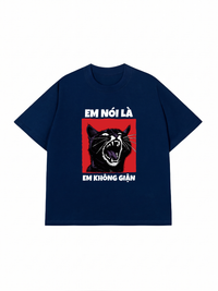 Áo Thun Relaxed Fit Em Không Giận