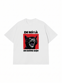 Áo Thun Relaxed Fit Em Không Giận