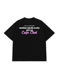 Áo Thun Relaxed Fit Em Là Cuộc Đời