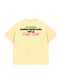 Áo Thun Relaxed Fit Em Là Cuộc Đời