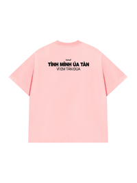 Áo Thun Relaxed Fit Em Tán Đùa