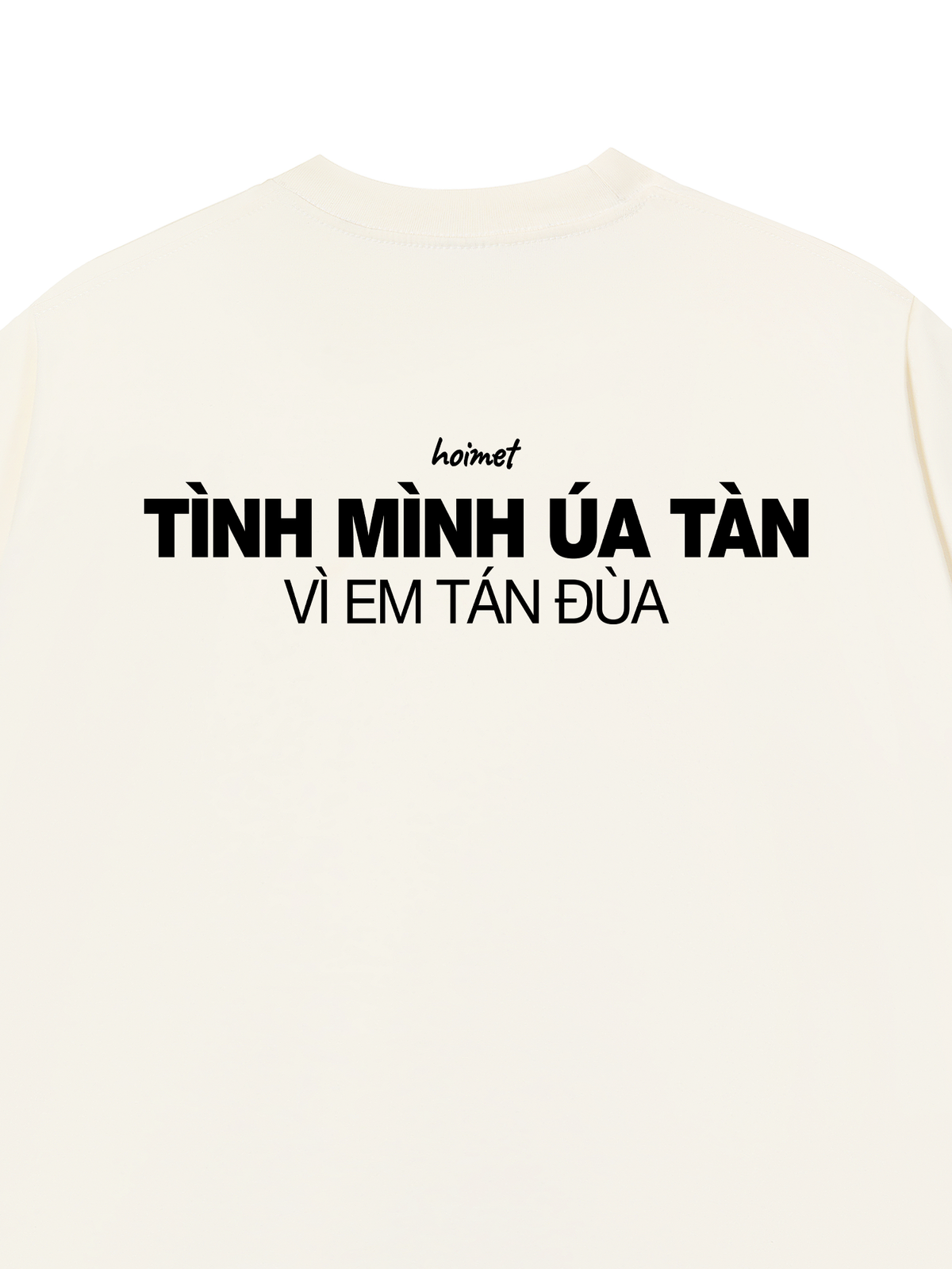 Áo Thun Relaxed Fit Em Tán Đùa