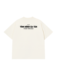 Áo Thun Relaxed Fit Em Tán Đùa