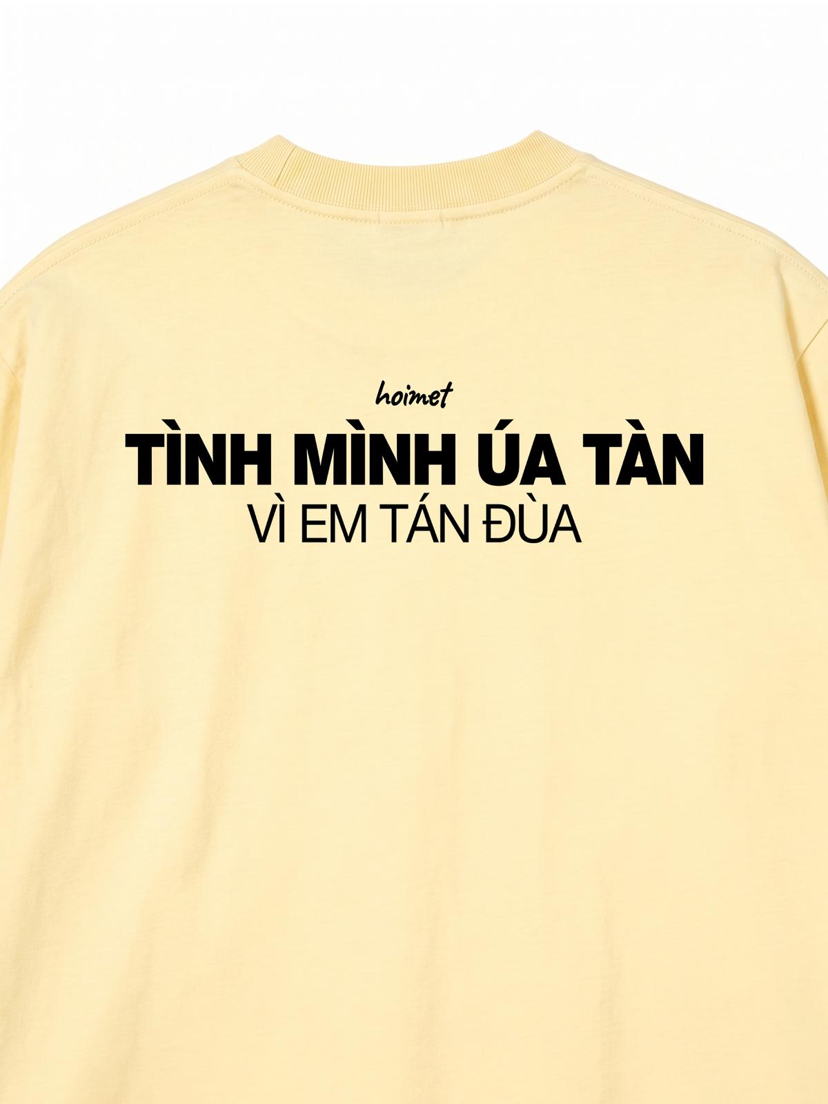 Áo Thun Relaxed Fit Em Tán Đùa