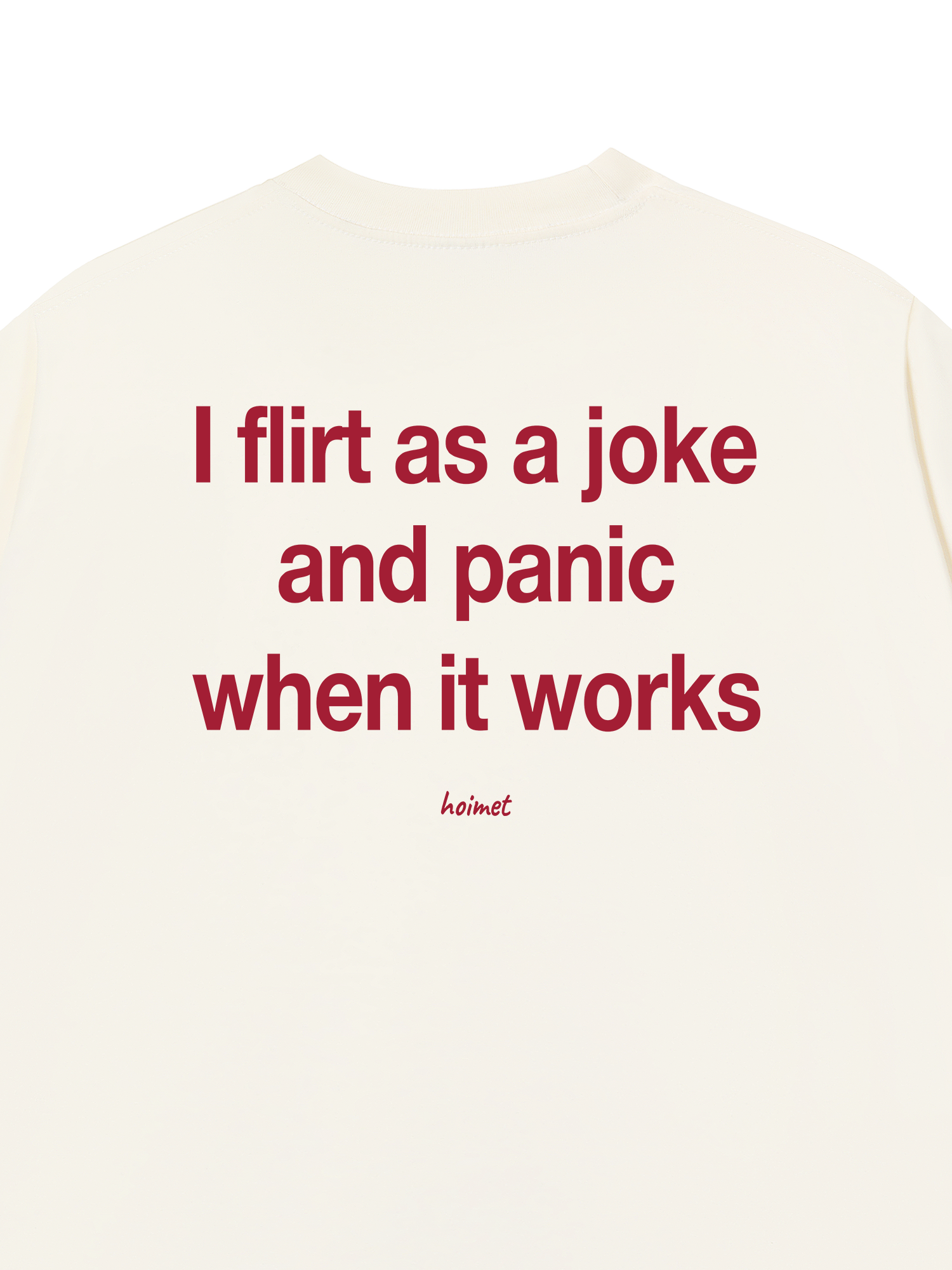 Áo Thun Relaxed Fit Flirt As A Joke