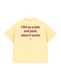 Áo Thun Relaxed Fit Flirt As A Joke