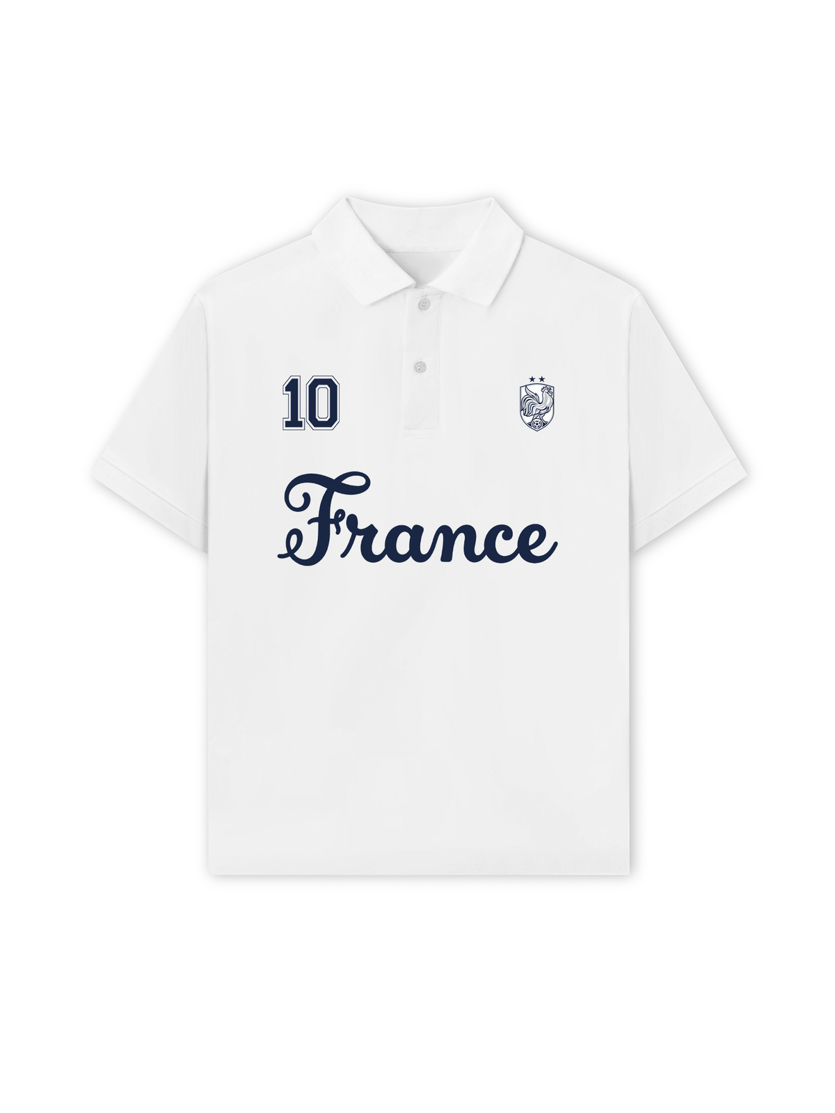 Áo Polo Relaxed Fit France
