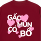 Áo Thun Relaxed Fit Gấc Mún Có Bồ