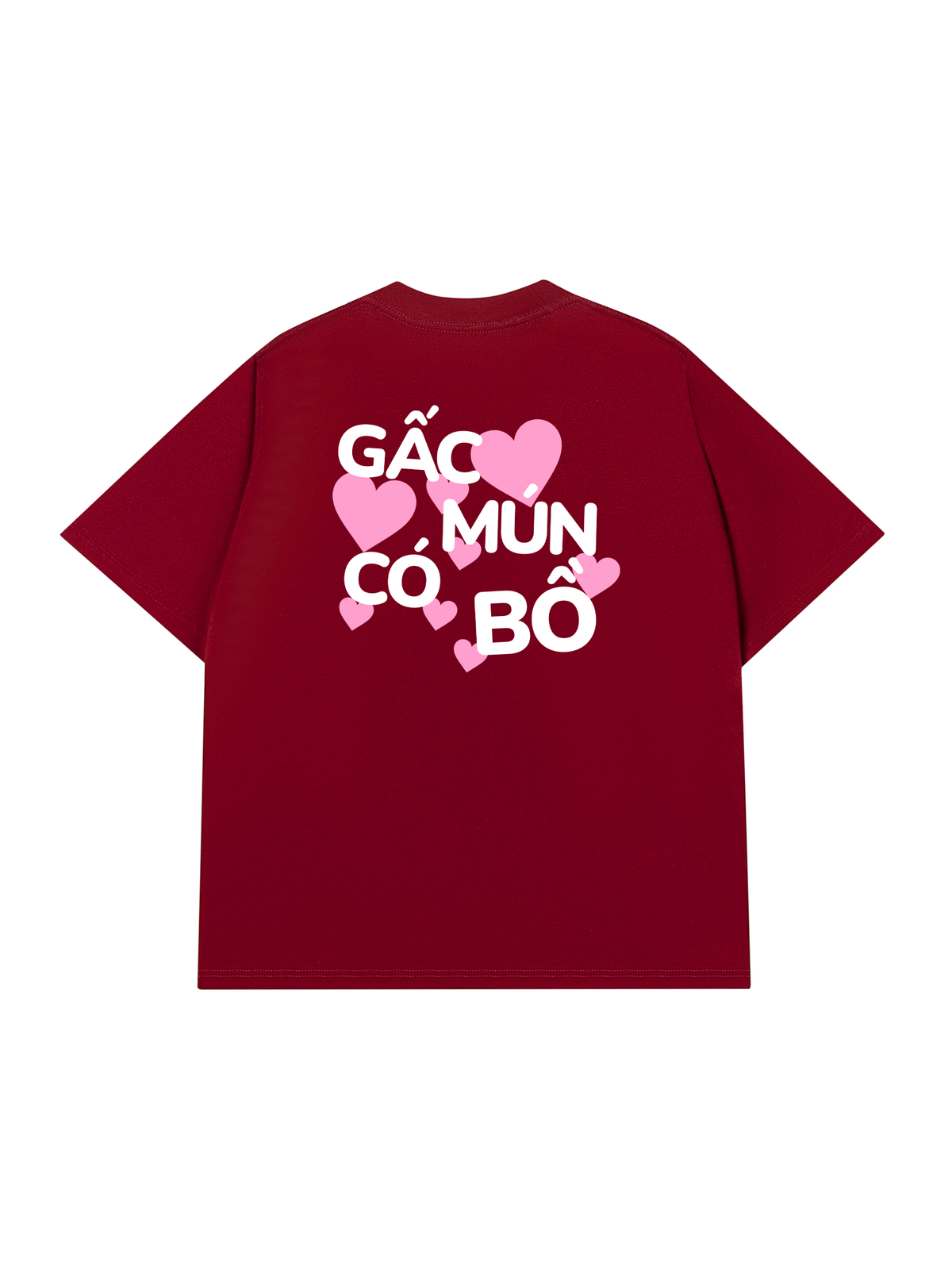 Áo Thun Relaxed Fit Gấc Mún Có Bồ