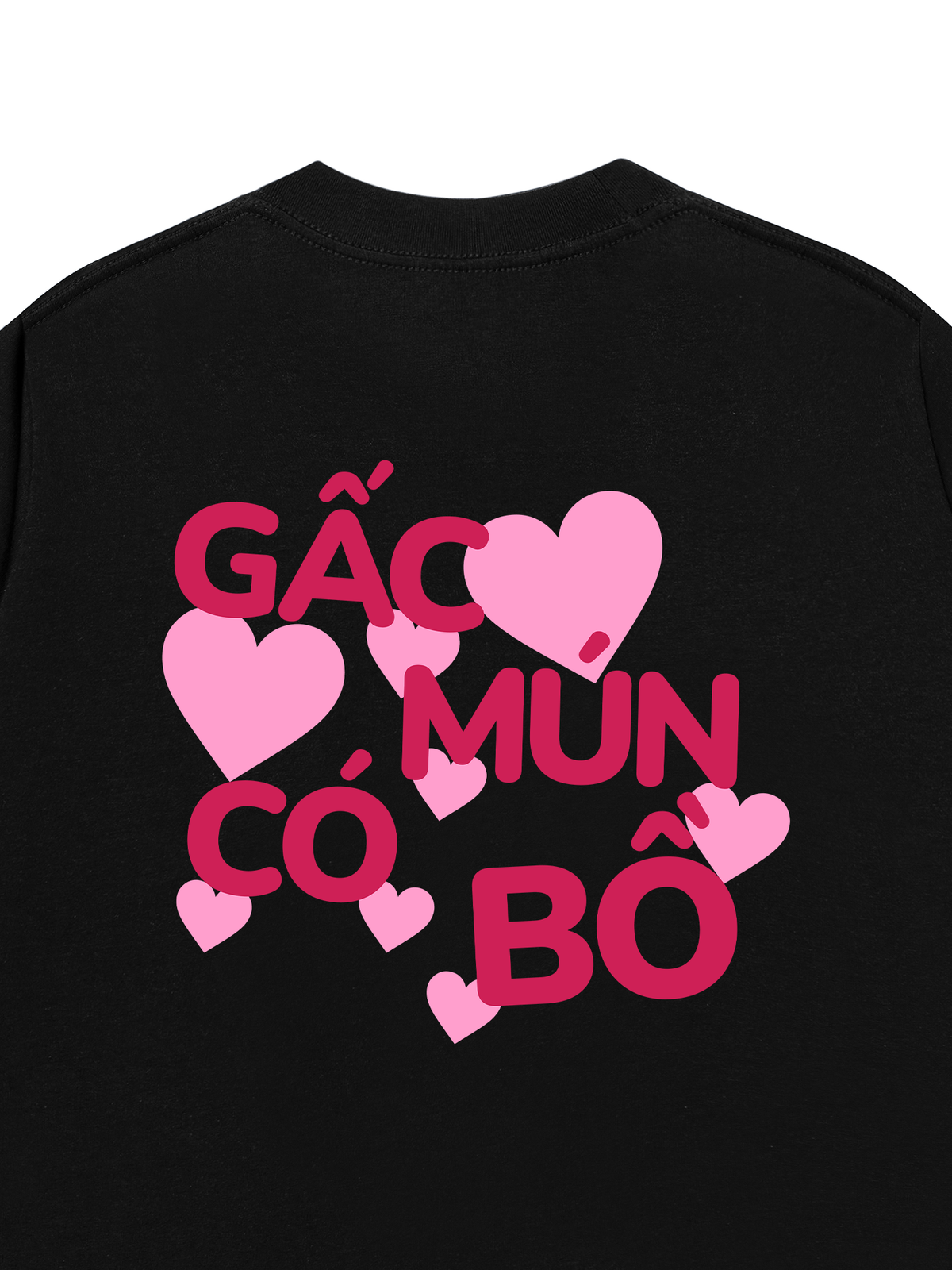 Áo Thun Relaxed Fit Gấc Mún Có Bồ