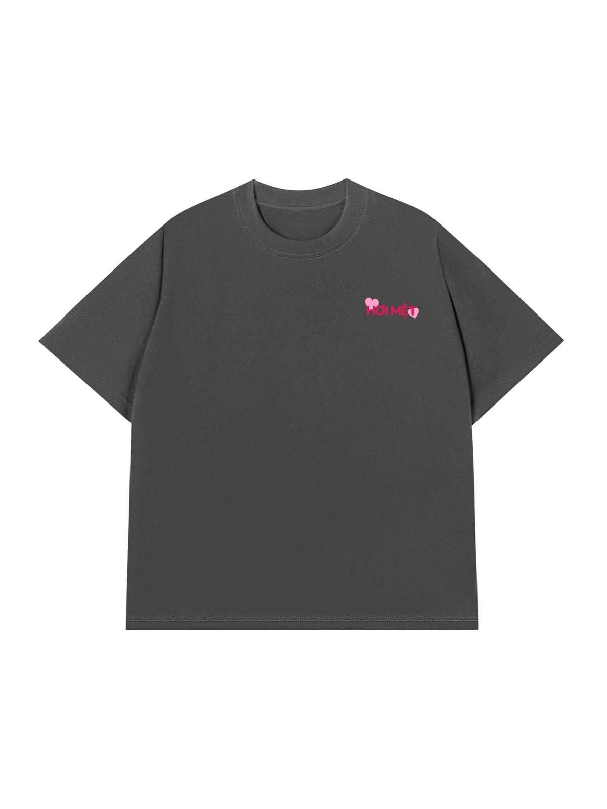 Áo Thun Relaxed Fit Gấc Mún Có Bồ
