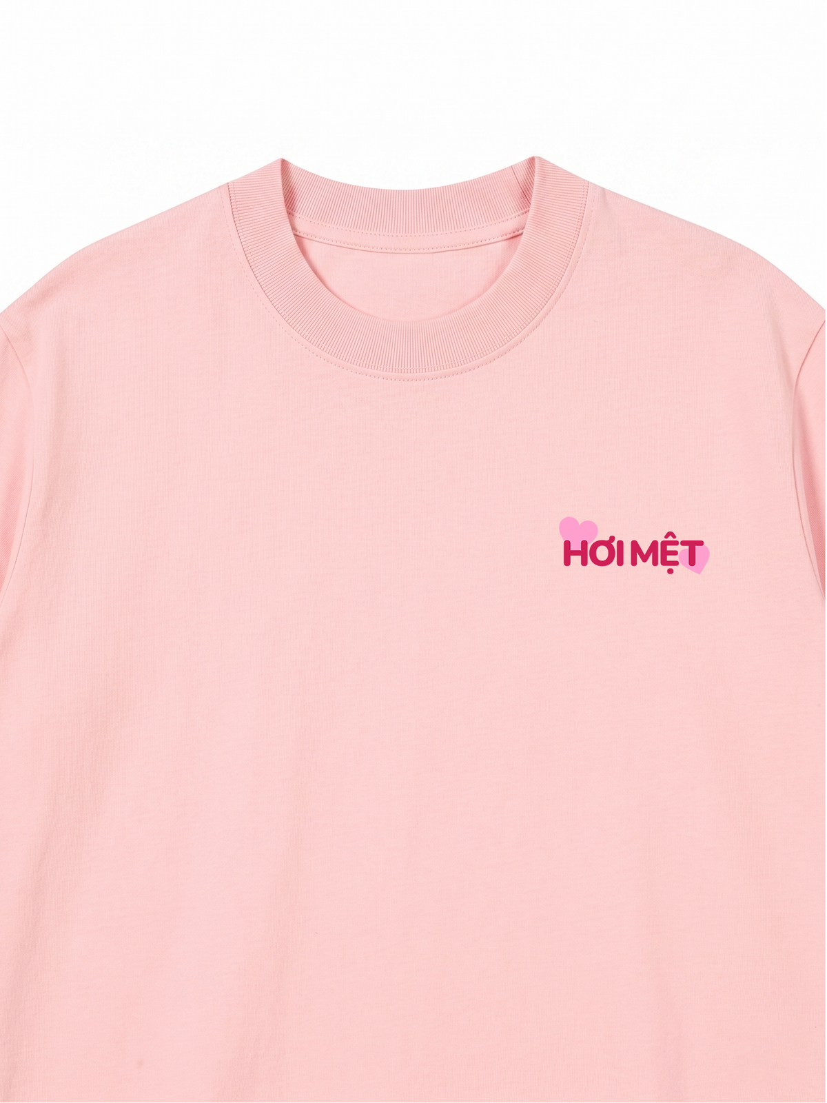 Áo Thun Relaxed Fit Gấc Mún Có Bồ