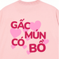 Áo Thun Relaxed Fit Gấc Mún Có Bồ