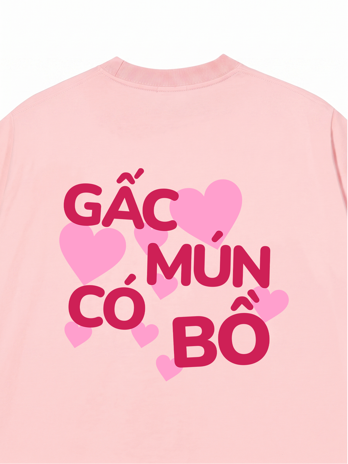 Áo Thun Relaxed Fit Gấc Mún Có Bồ