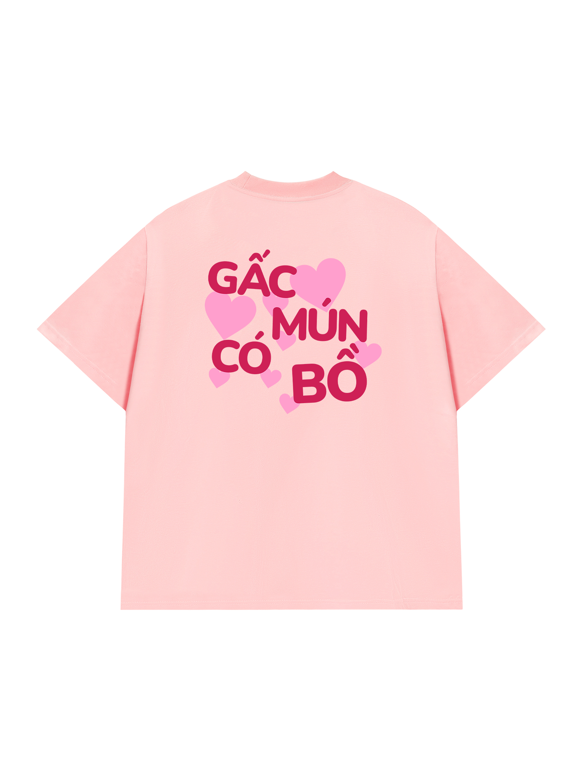 Áo Thun Relaxed Fit Gấc Mún Có Bồ