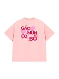 Áo Thun Relaxed Fit Gấc Mún Có Bồ