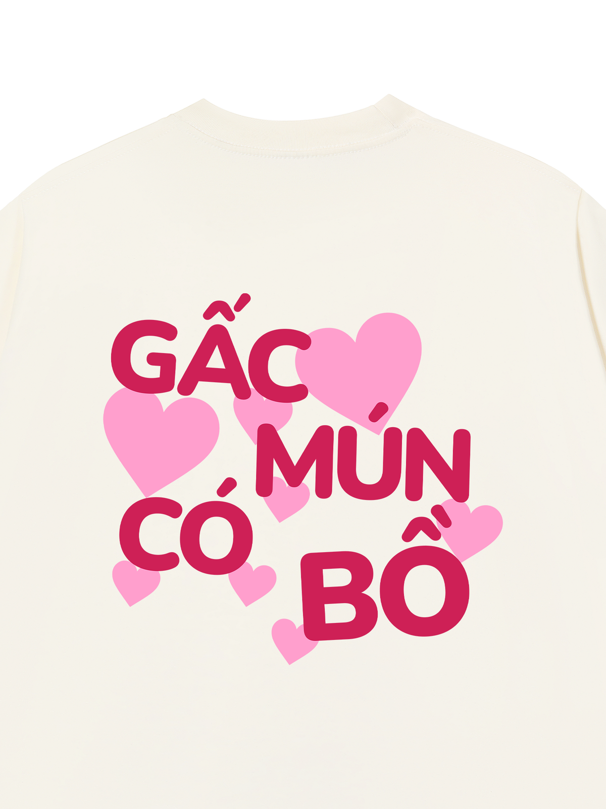 Áo Thun Relaxed Fit Gấc Mún Có Bồ