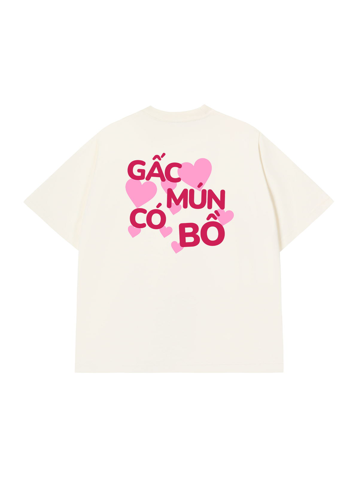 Áo Thun Relaxed Fit Gấc Mún Có Bồ