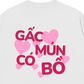 Áo Thun Relaxed Fit Gấc Mún Có Bồ
